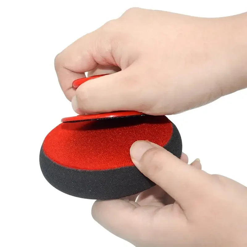 Car Waxing Sponge Applicator – Hand Waxing & Crystal Coating Foam Pad