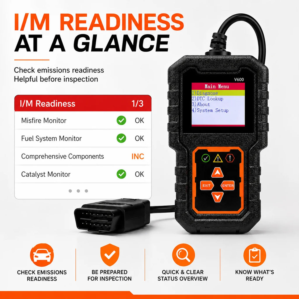 Professional Obd2 Scanner, a Car Fault Code Reader Diagnostic Tool
