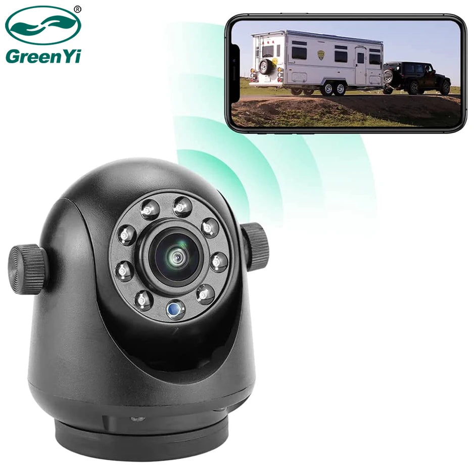 Wireless Rear View Camera 5G WiFi Night Vision | מצלמת רוורס אלחוטית 5G WiFi