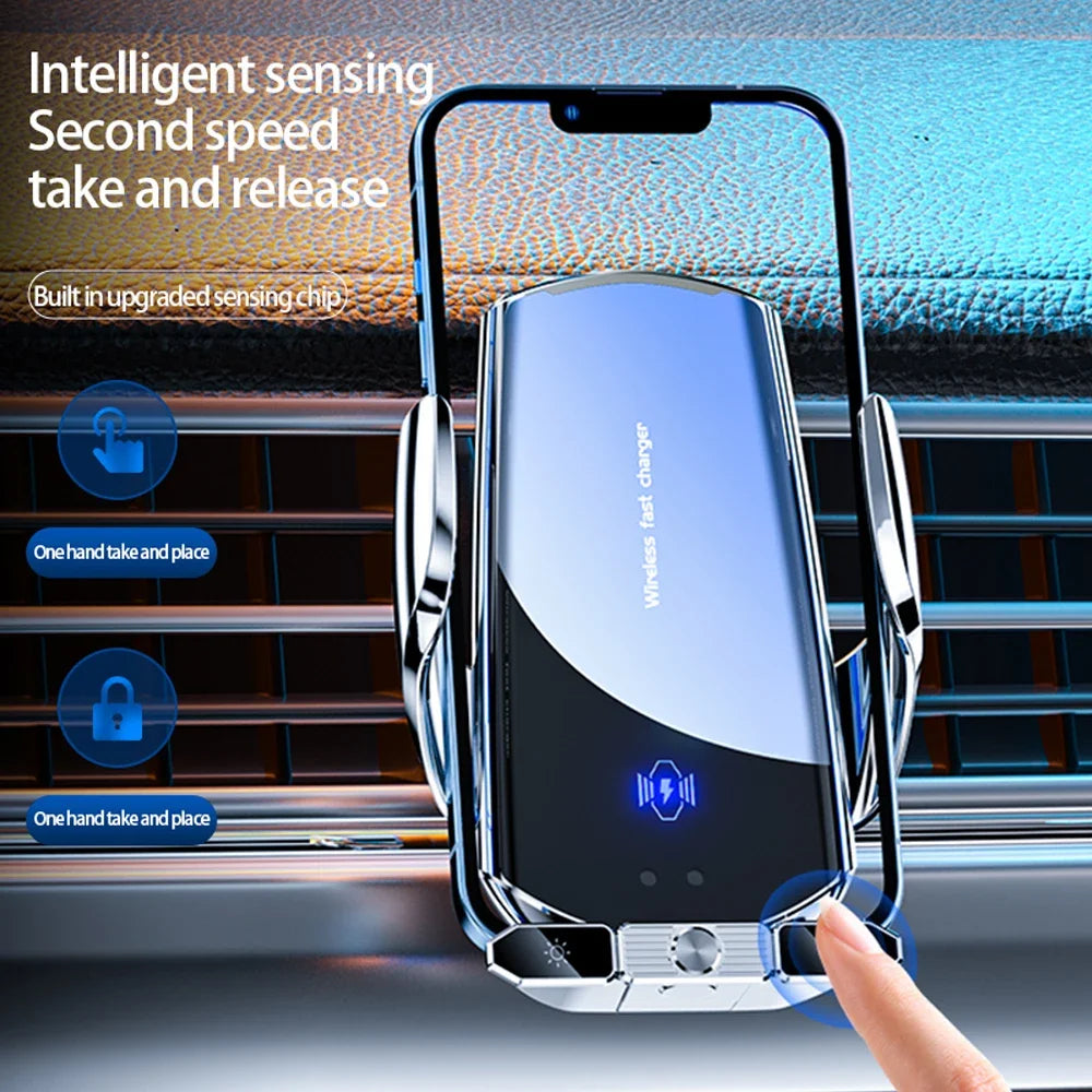 Magnetic Wireless Car Charger Air Vent | מטען אלחוטי מגנטי לפתח מזגן