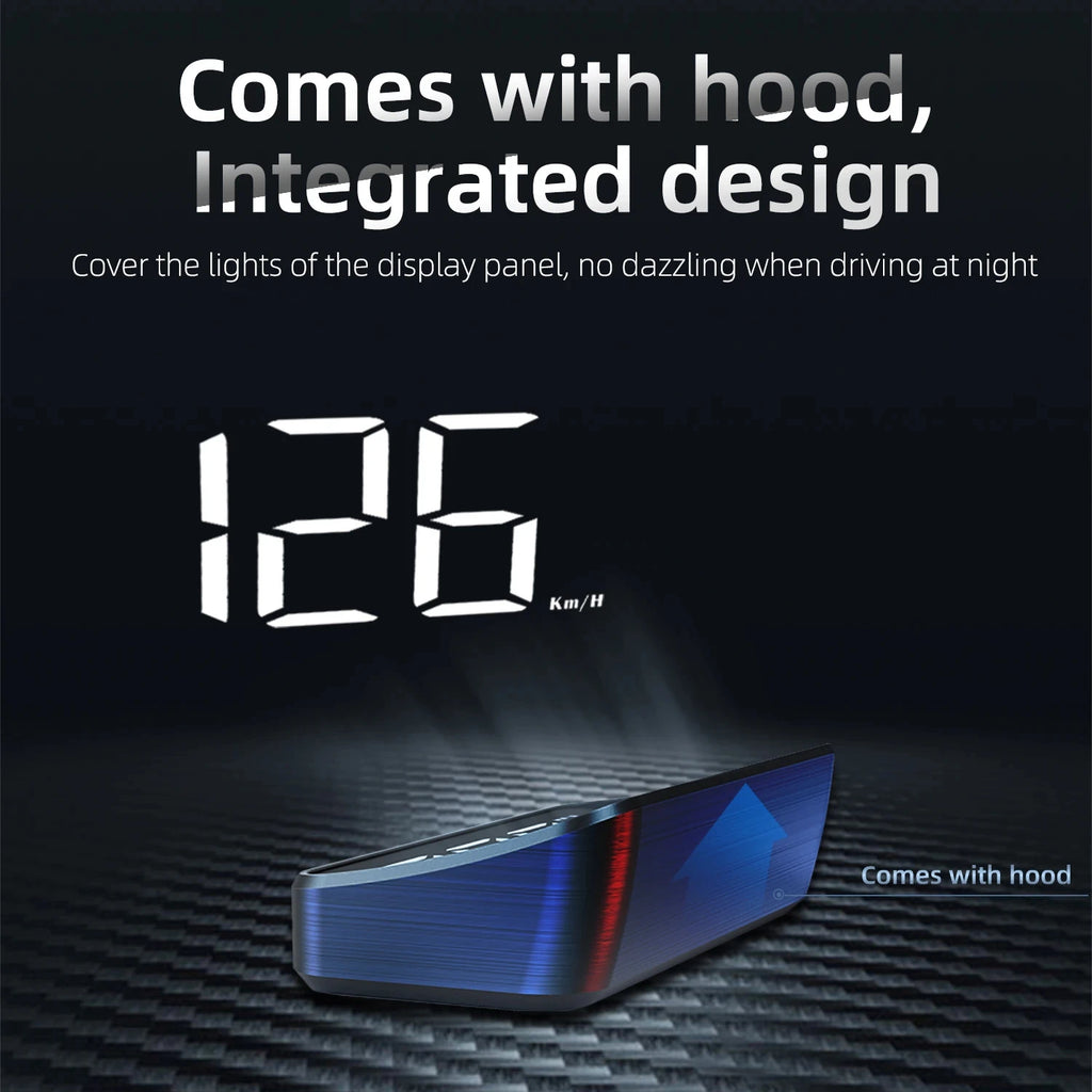 M2 HD Car Head up Display GPS Speedometer KM/H