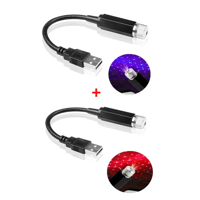 Mini LED Car Star Roof Light Projector