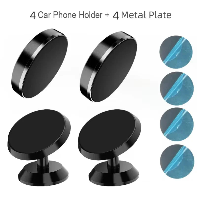 Magnetic Car Phone Holder Magnet Mount Mobile Cell Phone Stand GPS Support For iPhone 14 13 12 Pro Xiaomi Huawei Samsung Oneplus