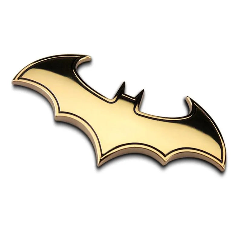 3D Bat Shape Car Sticker – Motorcycle & Car Exterior Decal (1PC)