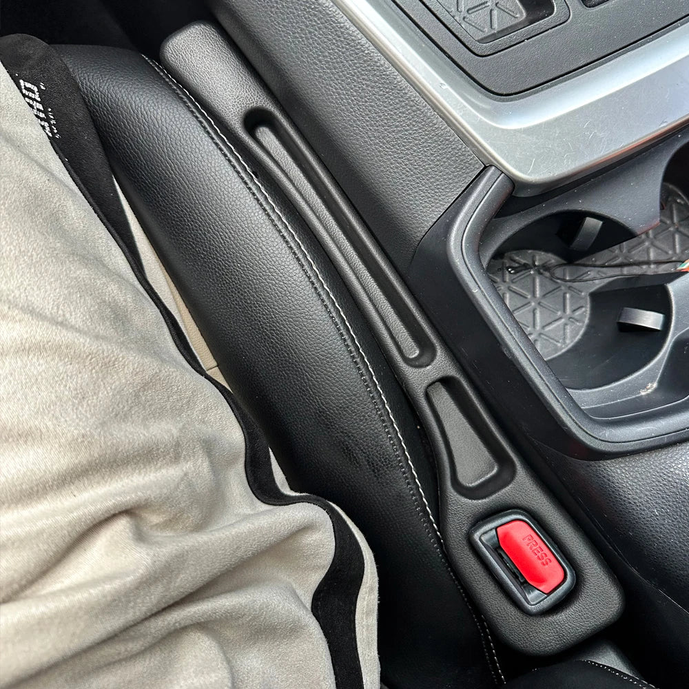 Car Seat Gap Filler with Phone & Wallet Holder