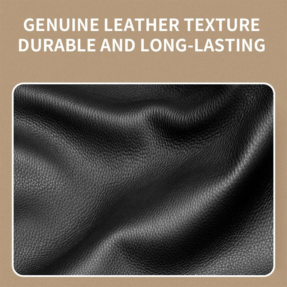 PU Leather Gear Shift Cover – Non-Slip Universal Automatic Car Shift Handle Protector