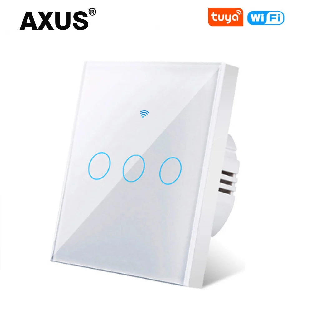 Tuya WiFi Smart Touch Switch 1/2/3 Gang | מתג חכם Tuya WiFi 1/2/3 כנופות
