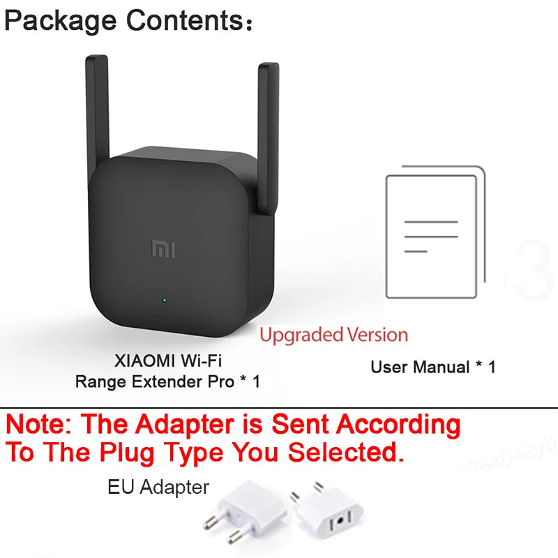 Xiaomi WiFi Amplifier Pro 300Mbps 2.4G | מגבר WiFi שיאומי 300Mbps