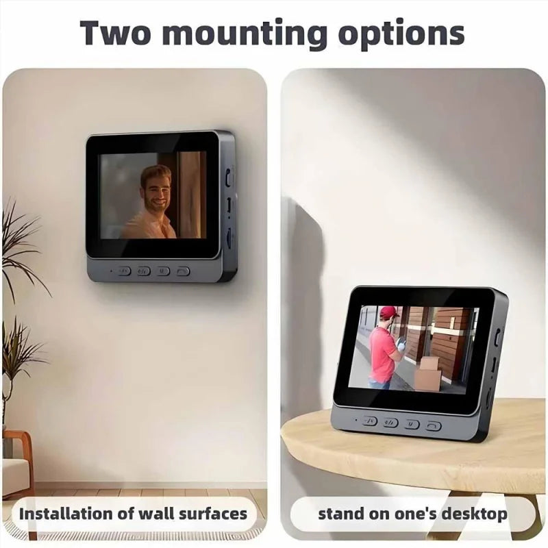 Smart WiFi Video Intercom Doorbell 4.3" HD | דלתון אינטרקום חכם 4.3" HD