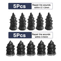 Car Tire Repair Rubber Nail Kit – Universal Tubeless Puncture Repair Set (10/30 pcs)