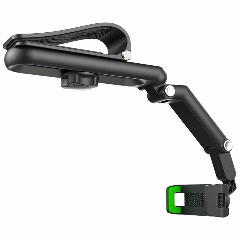 Sun Visor Phone Holder for Car – 360° Rotating Multifunction Clip Mount for iPhone & Android
