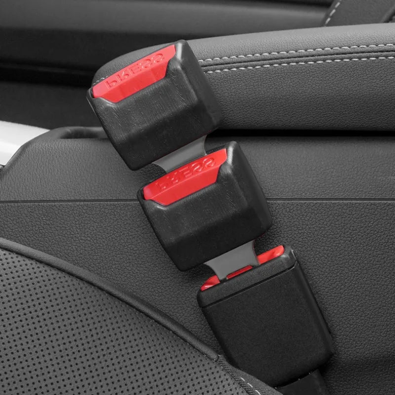 2PCS Car Seat Belt Clip Extender – Safety Buckle Converter for Baby & Comfort Use