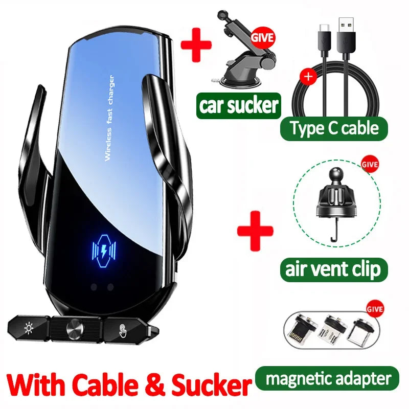 Magnetic Wireless Car Charger Air Vent | מטען אלחוטי מגנטי לפתח מזגן