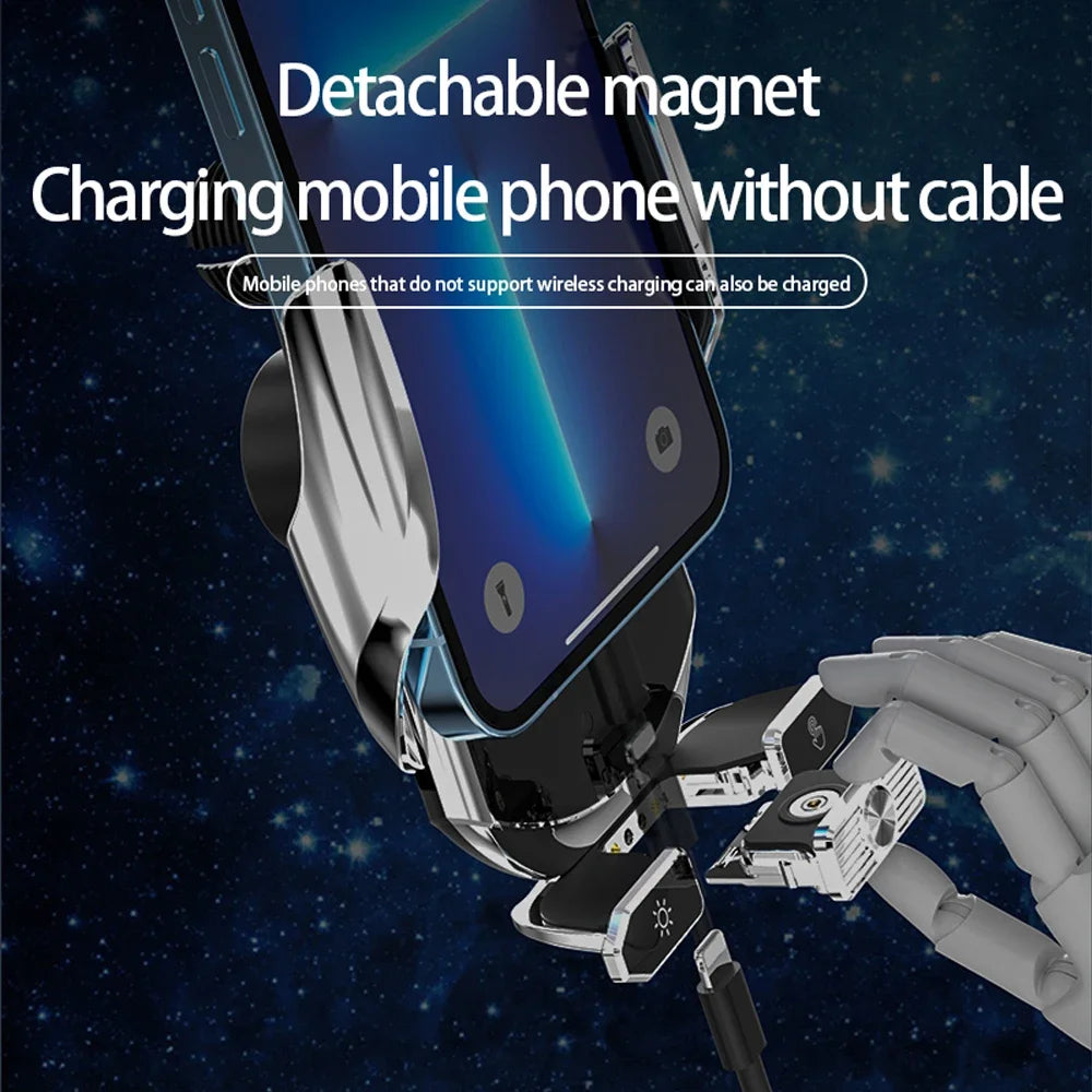 Magnetic Wireless Car Charger Air Vent | מטען אלחוטי מגנטי לפתח מזגן