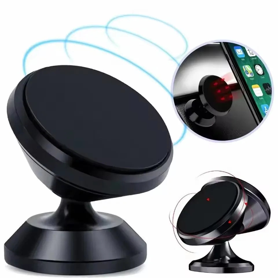 Magnetic Car Phone Holder Stick-On Dashboard | מעמד טלפון מגנטי דביקה לדשפד