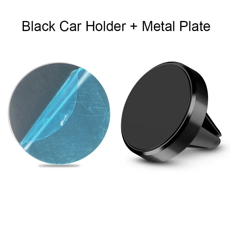 Mini Metal Magnetic Car Phone Holder Vent Clip | מעמד מיני מתכתי מגנטי לפתח מזגן