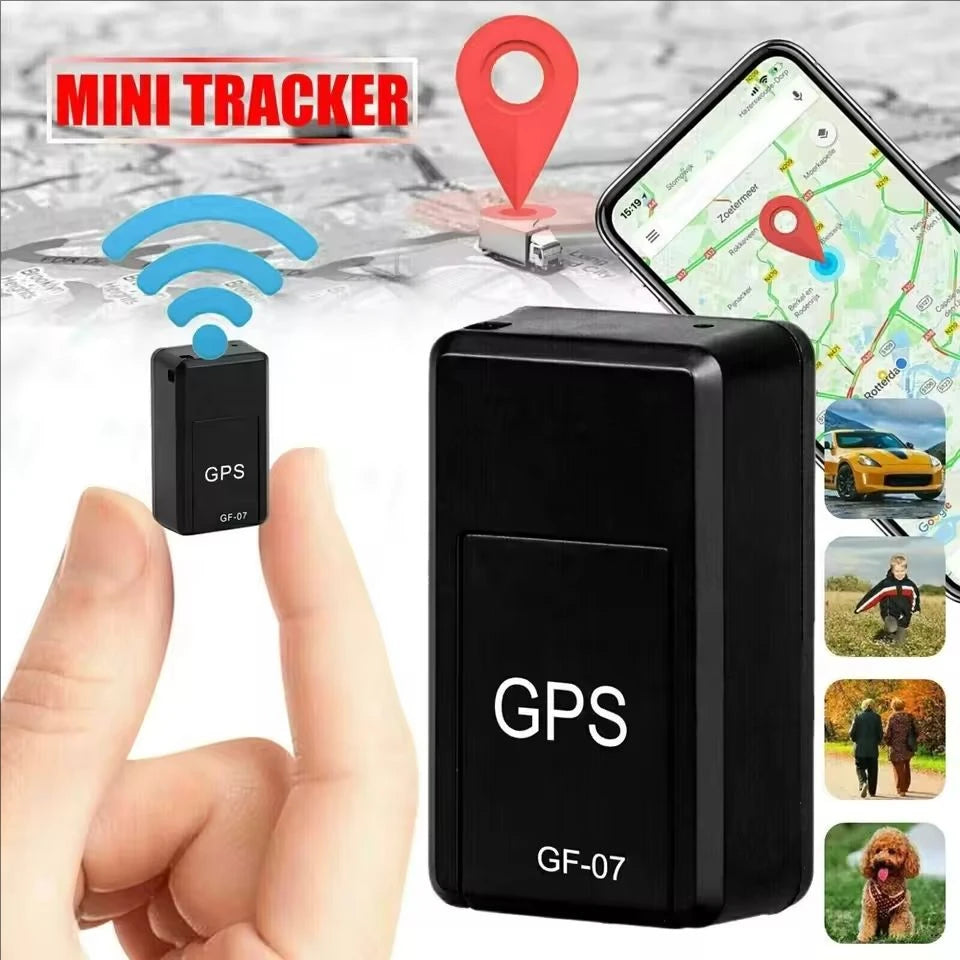 Mini GF07 GPS Tracker – Magnetic Car GPS Locator with Anti-Theft & Real-Time