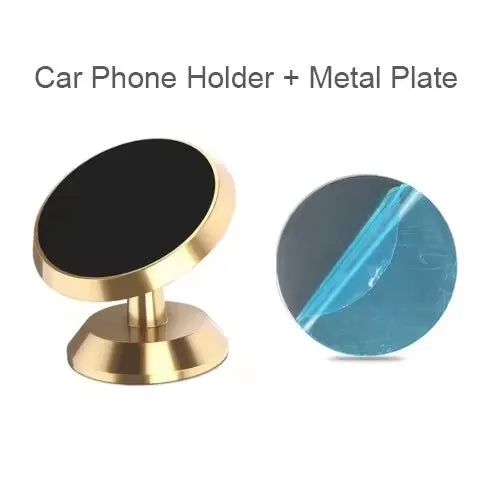 Magnetic Car Phone Holder Stick-On Dashboard | מעמד טלפון מגנטי דביקה לדשפד