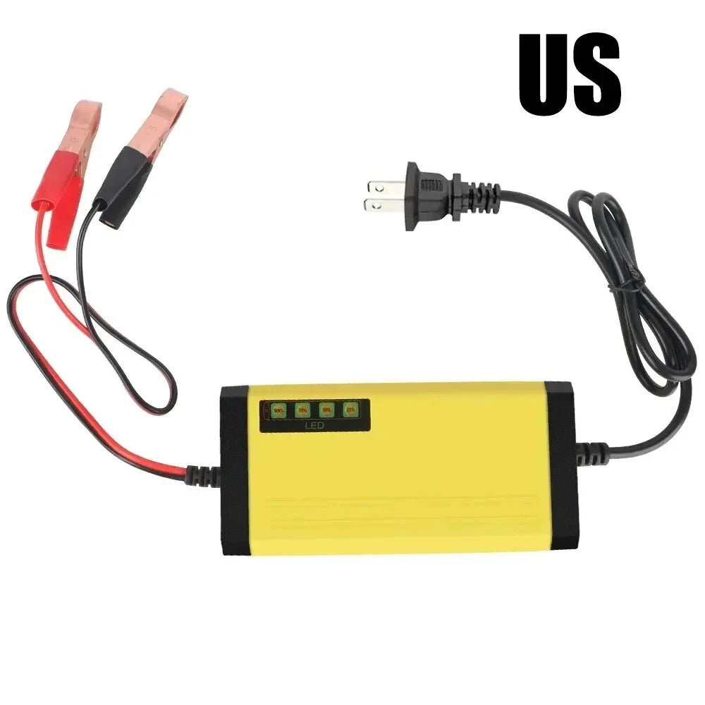 Car Battery Charger 12V 2A 220V Power Puls Repair Charger