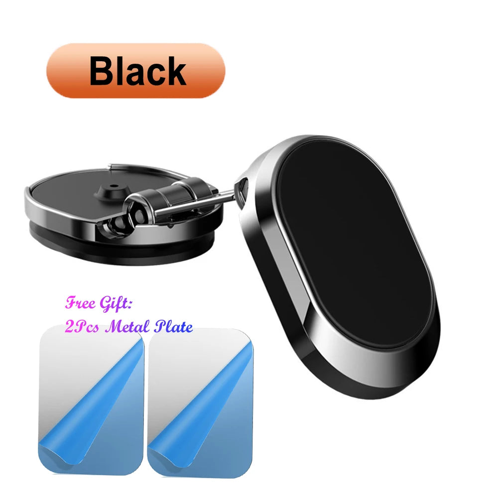 Foldable Magnetic Car Phone Holder Dashboard 360° | מעמד טלפון מתקפל לדשפד 360°