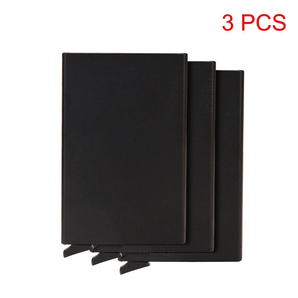 RFID Smart Wallet Metal Slim Pop-Up | ארנק מתכתי דק RFID פופ-אפ