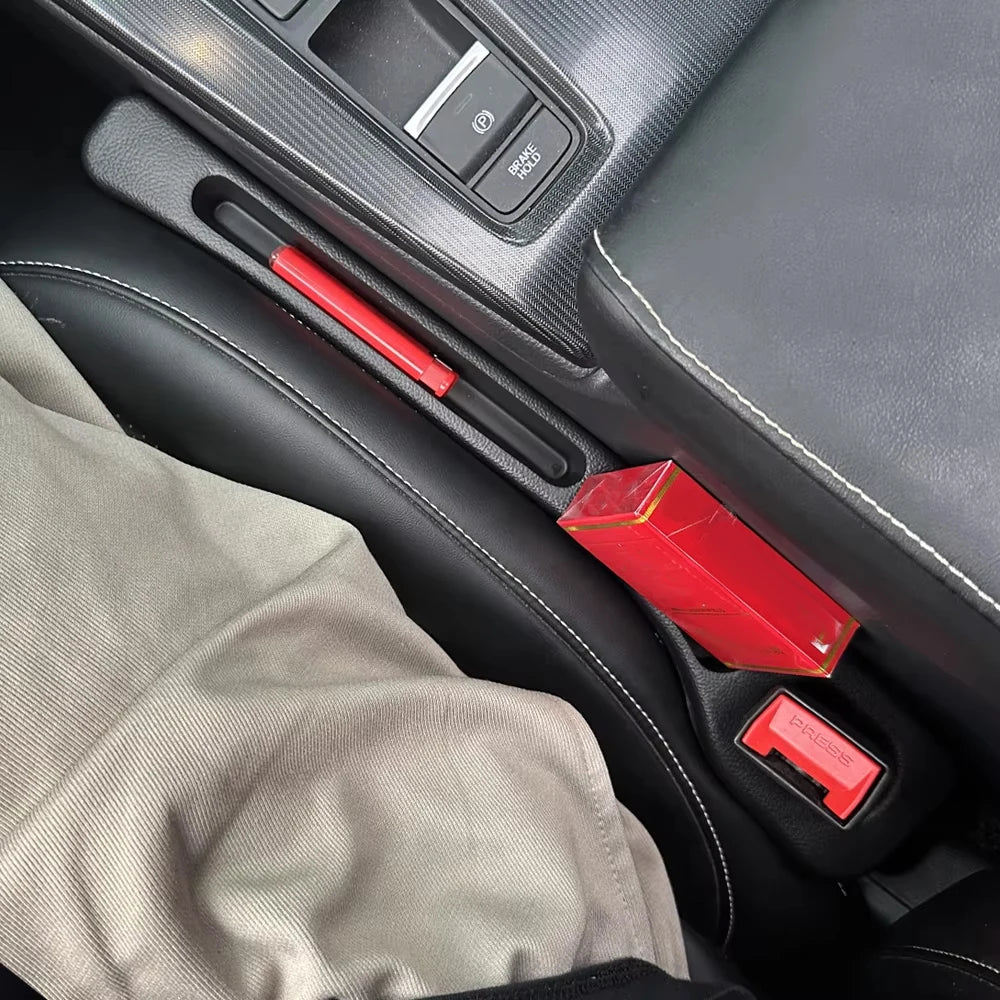 Car Seat Gap Filler with Phone & Wallet Holder