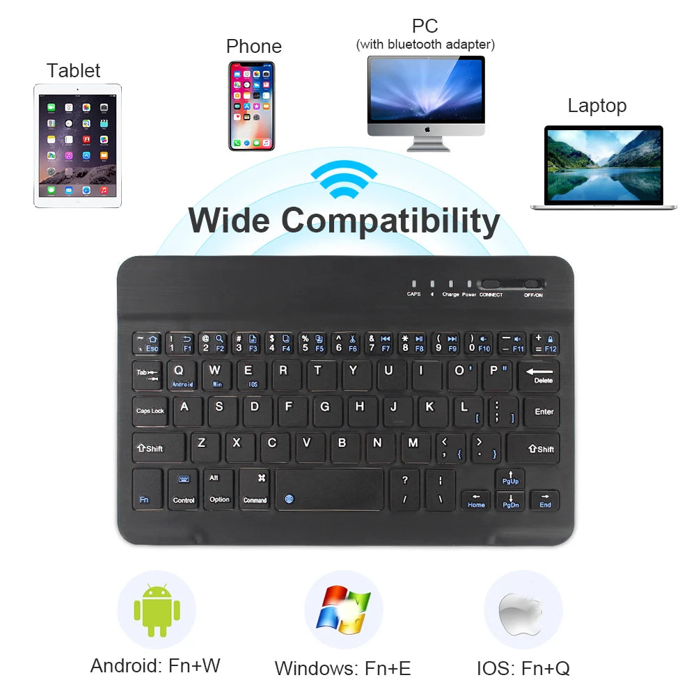 Bluetooth Wireless Keyboard Mini Keyboard F