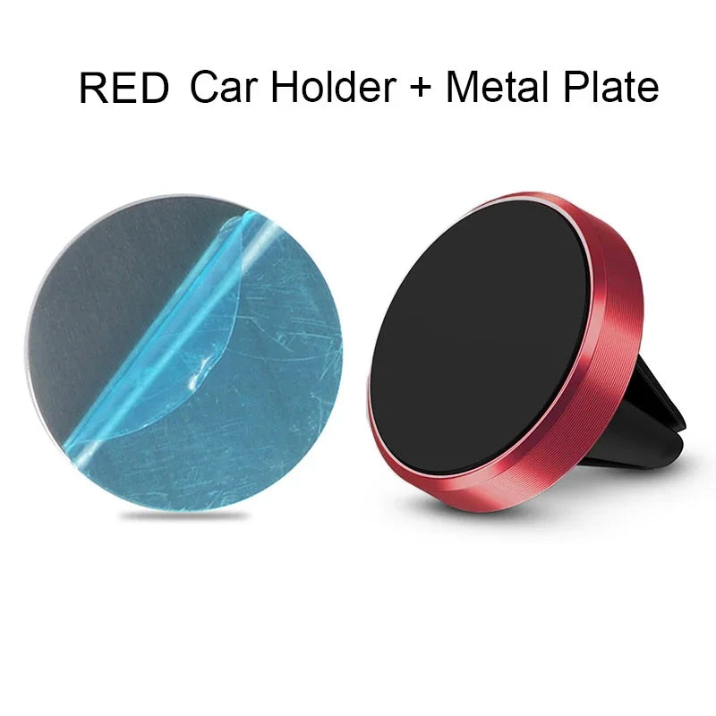 Mini Metal Magnetic Car Phone Holder Vent Clip | מעמד מיני מתכתי מגנטי לפתח מזגן