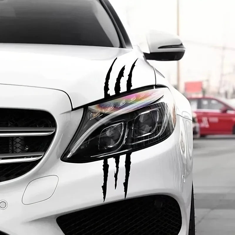 Ghost Claw Scratch Car Sticker – 40x12cm Funny Car Body Decal (1PC)