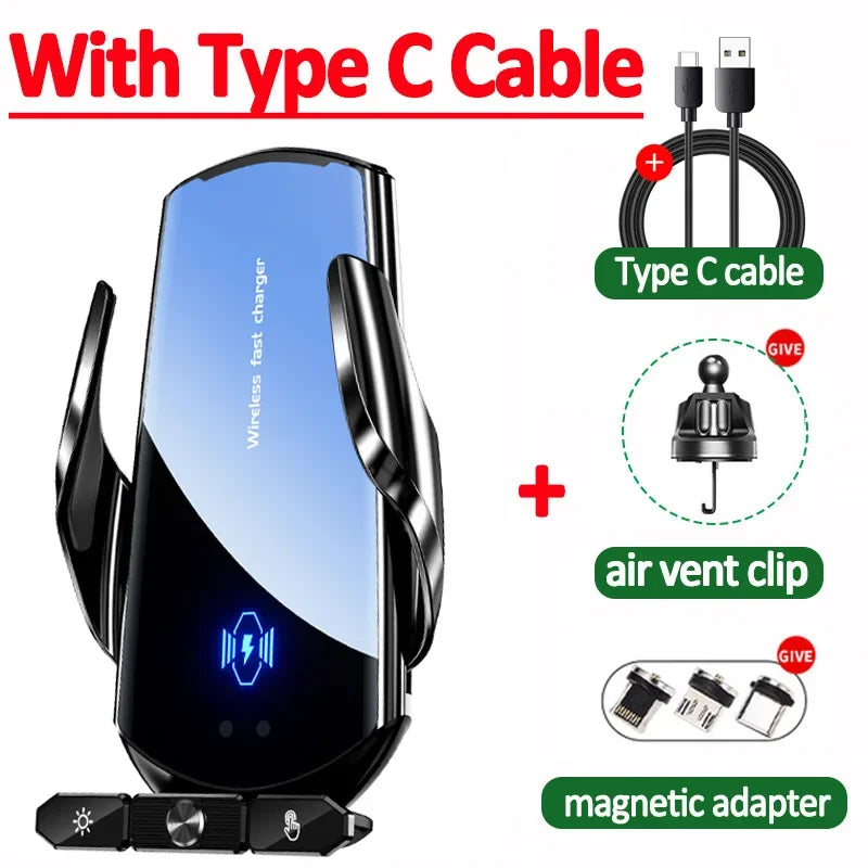 Magnetic Wireless Car Charger Air Vent | מטען אלחוטי מגנטי לפתח מזגן