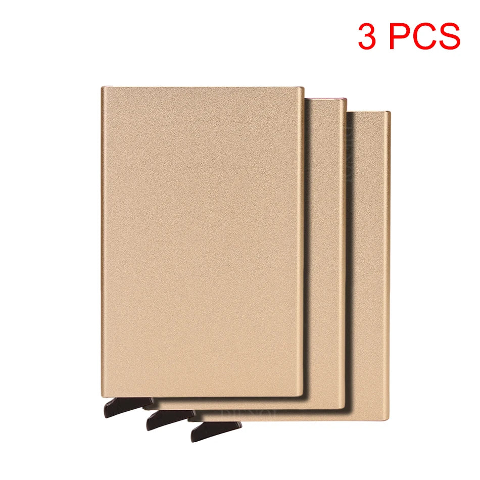 RFID Smart Wallet Metal Slim Pop-Up | ארנק מתכתי דק RFID פופ-אפ