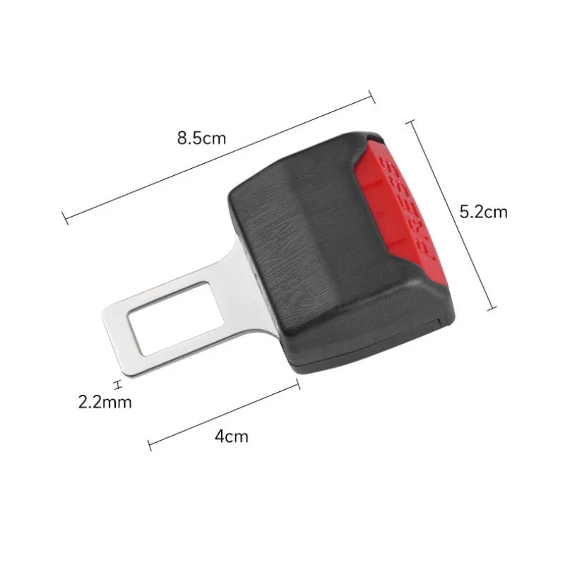 2PCS Car Seat Belt Clip Extender – Safety Buckle Converter for Baby & Comfort Use