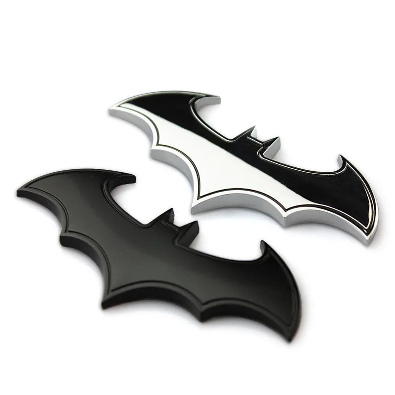 3D Bat Shape Car Sticker – Motorcycle & Car Exterior Decal (1PC)