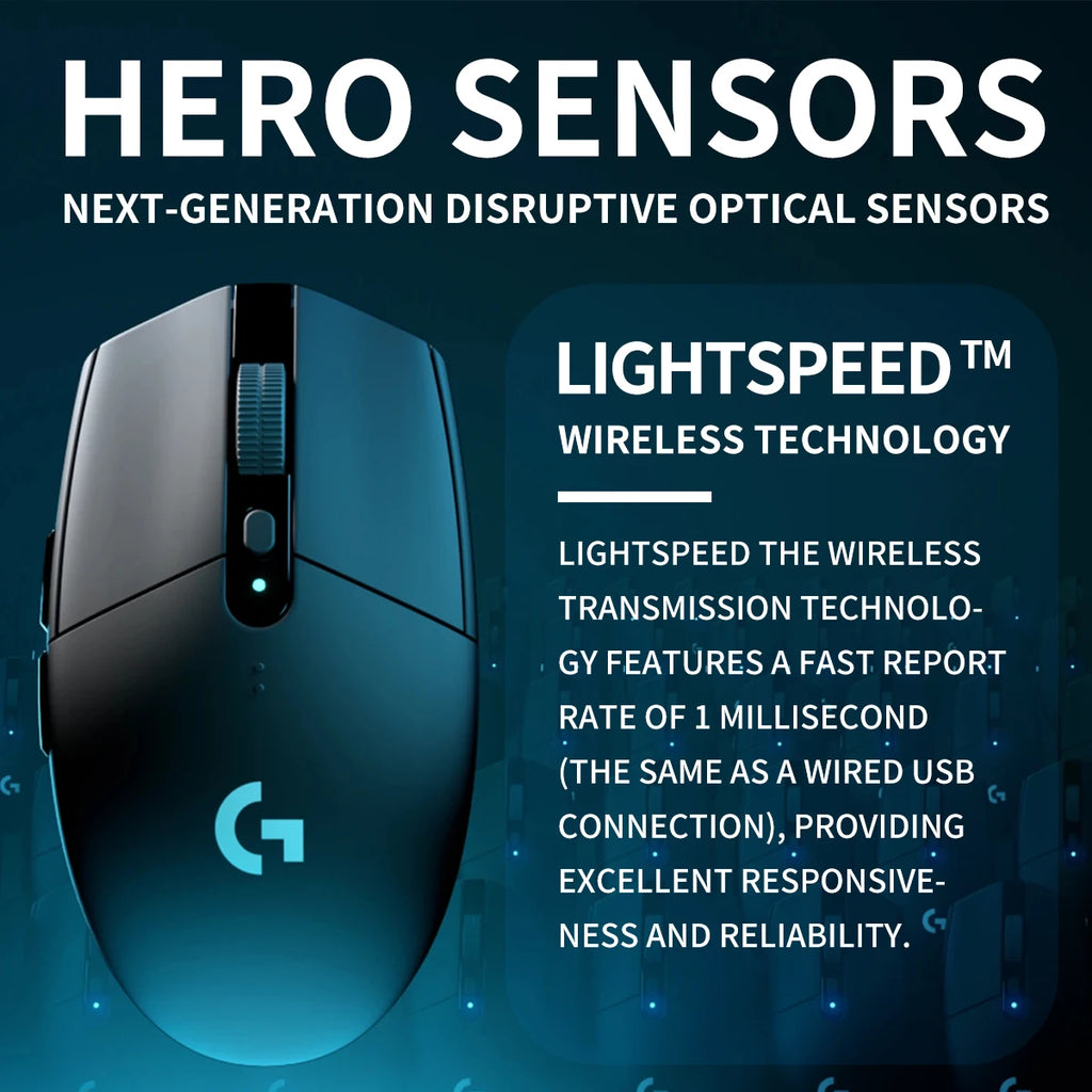 Logitech G304 Wireless Gaming Mouse LIGHTSPEED