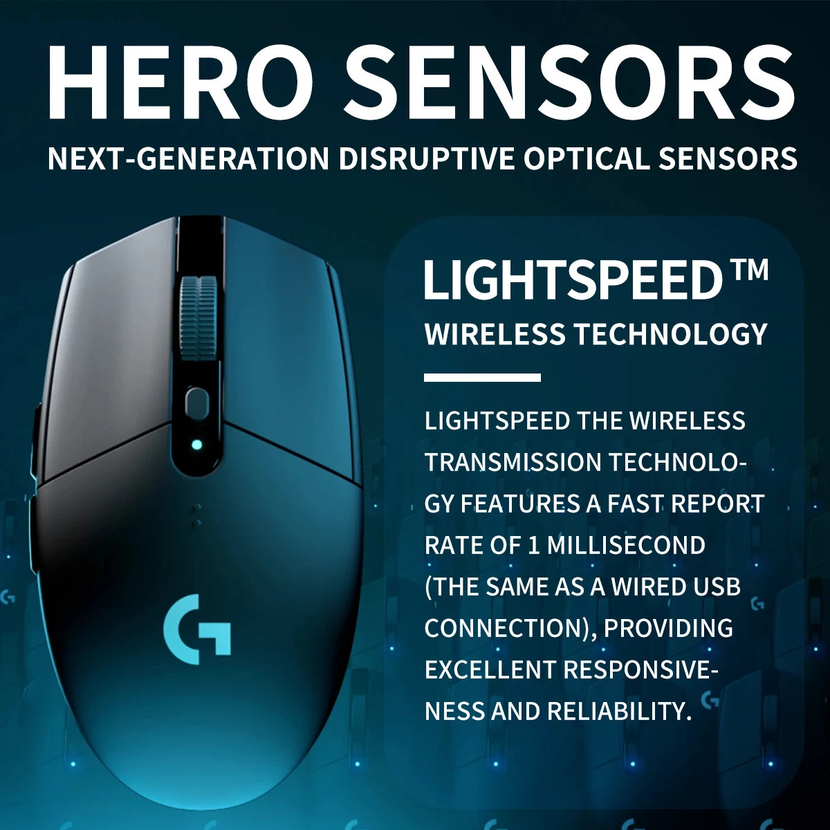 Logitech G304 Wireless Gaming Mouse LIGHTSPEED