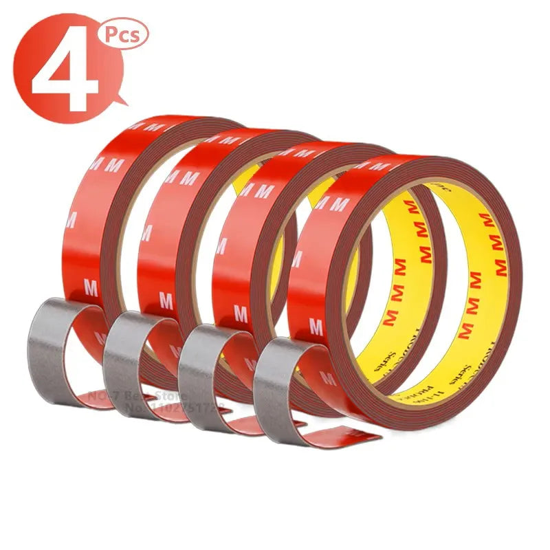 iLMH Extra Strong Double Sided Tape – High Viscosity Car Mounting Adhesive (No Residue)