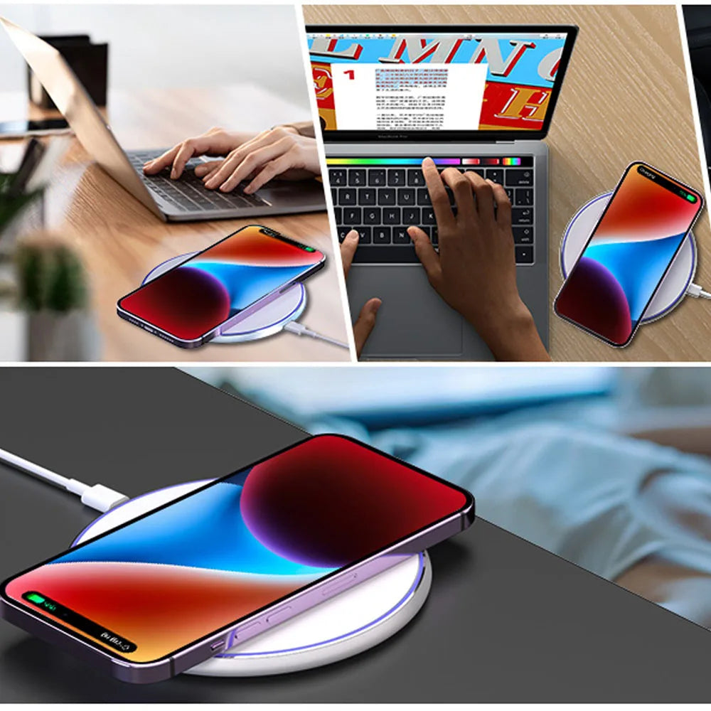 15W Fast Wireless Charger Pad