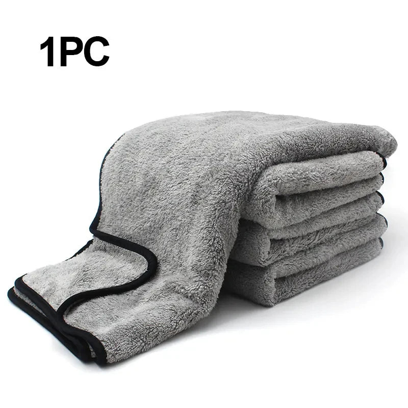 Microfiber Car Wash Towel – Super Absorbent Auto Cleaning & Drying Cloth