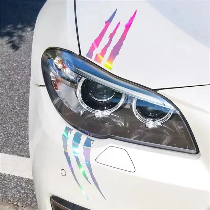 Ghost Claw Scratch Car Sticker – 40x12cm Funny Car Body Decal (1PC)