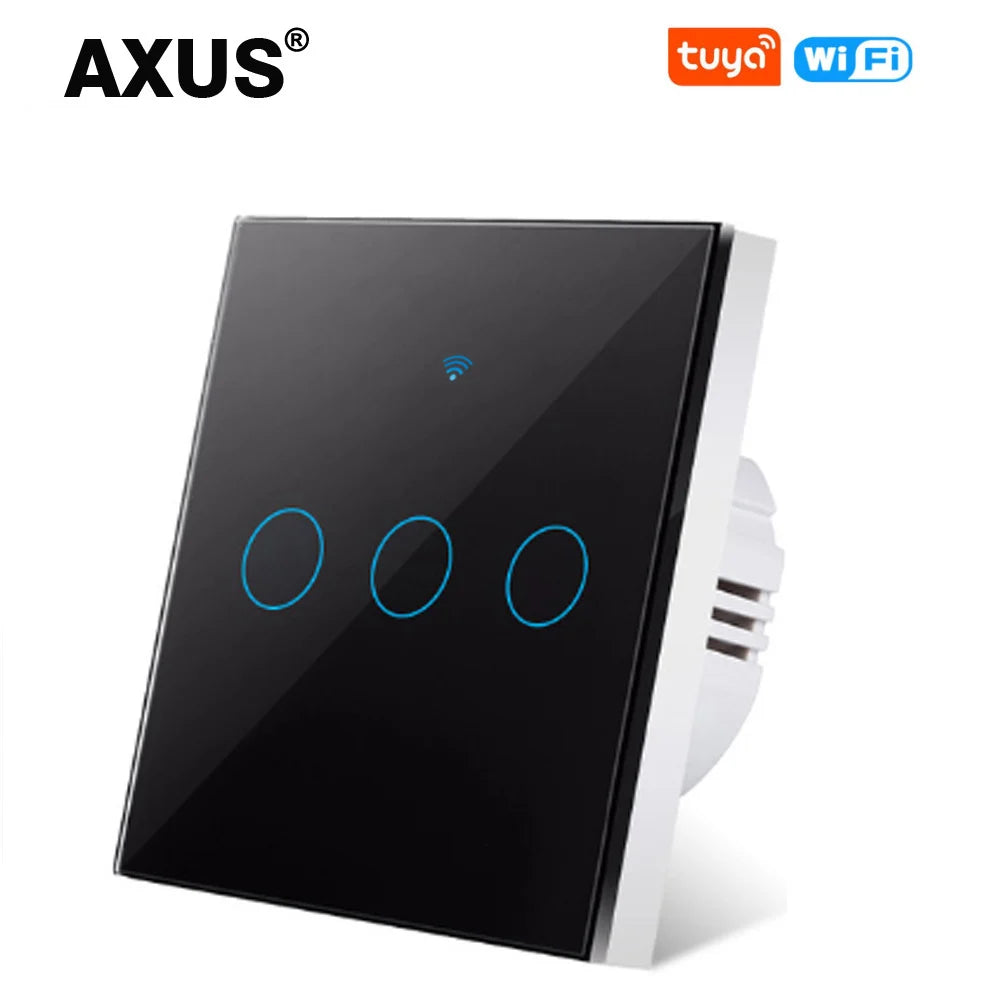 Tuya WiFi Smart Touch Switch 1/2/3 Gang | מתג חכם Tuya WiFi 1/2/3 כנופות