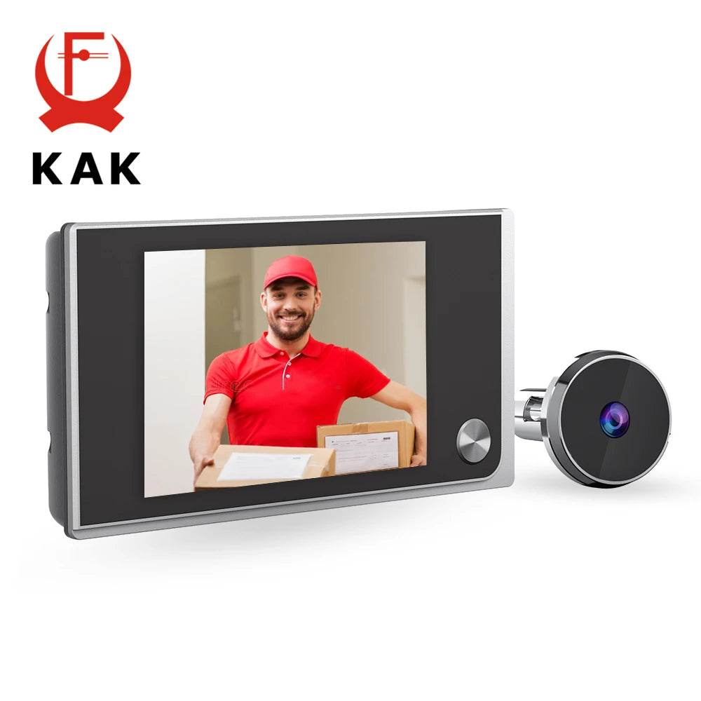 Digital Door Peephole Camera 3.5" HD 120° | צופייה דיגיטלית לדלת 3.5" HD