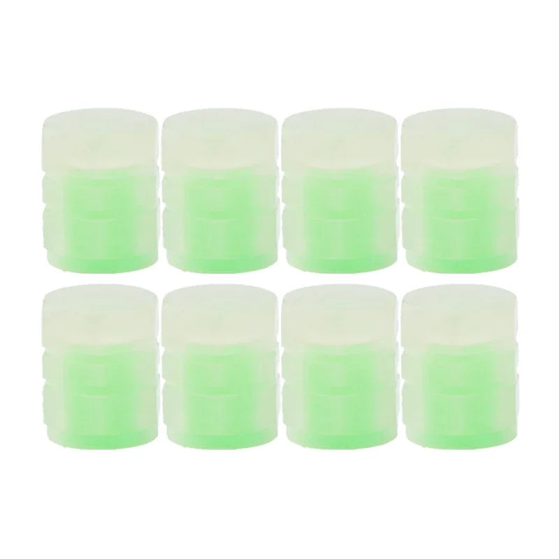 Luminous Valve Caps Fluorescent Night Car