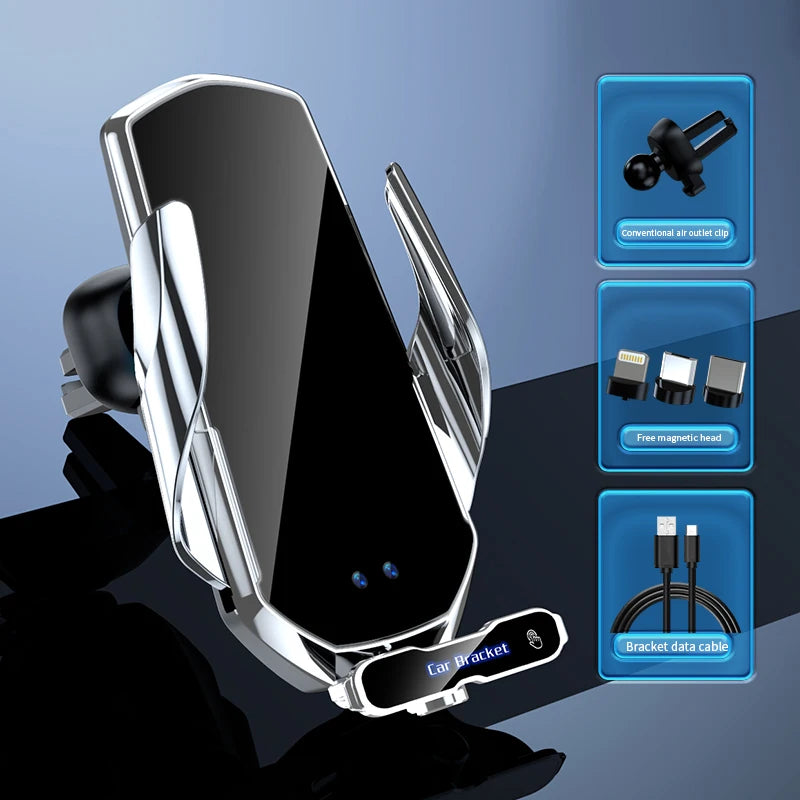 Magnetic Wireless Car Charger | מטען מגנטי אלחוטי לרכב