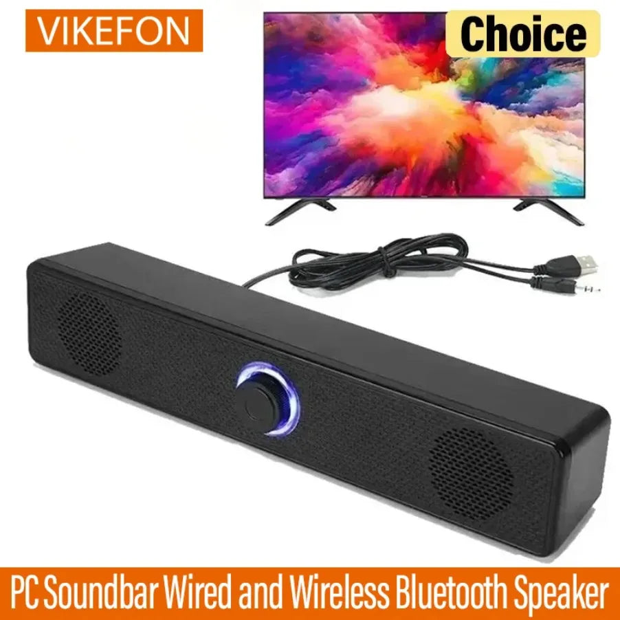 Bluetooth Soundbar Speaker USB Powered | סאונדבאר Bluetooth מופעל USB