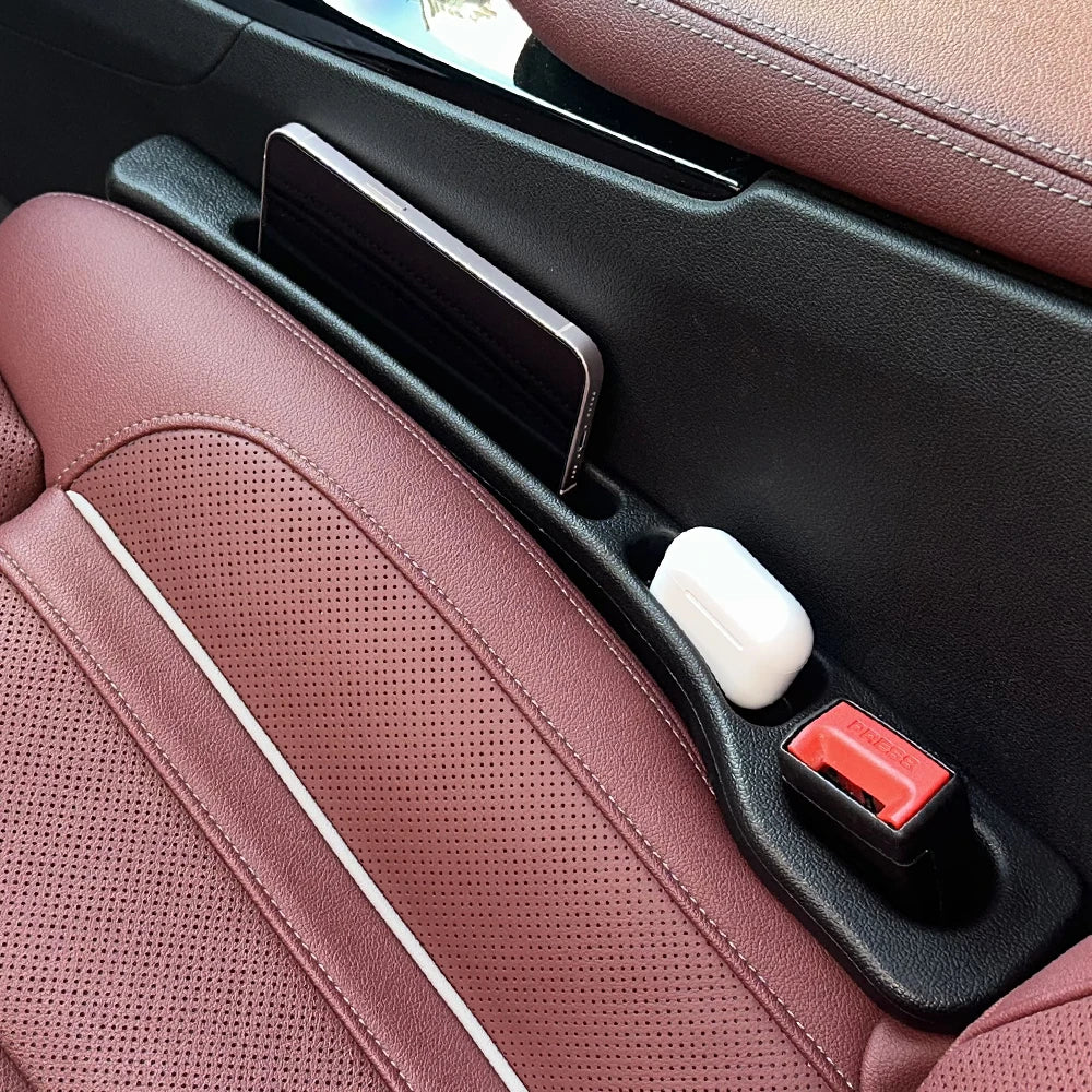 Car Seat Gap Filler with Phone & Wallet Holder